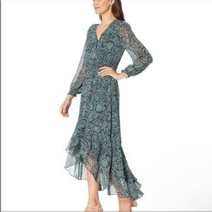 1. State Blue High Low Dress